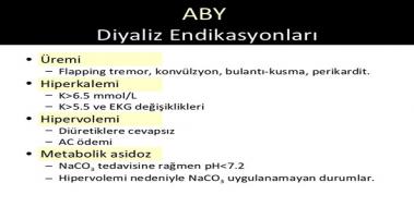 Diyaliz Endikasyonlar